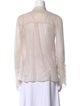 Derek Lam 10 Crosby Silk V-Neck Blouse