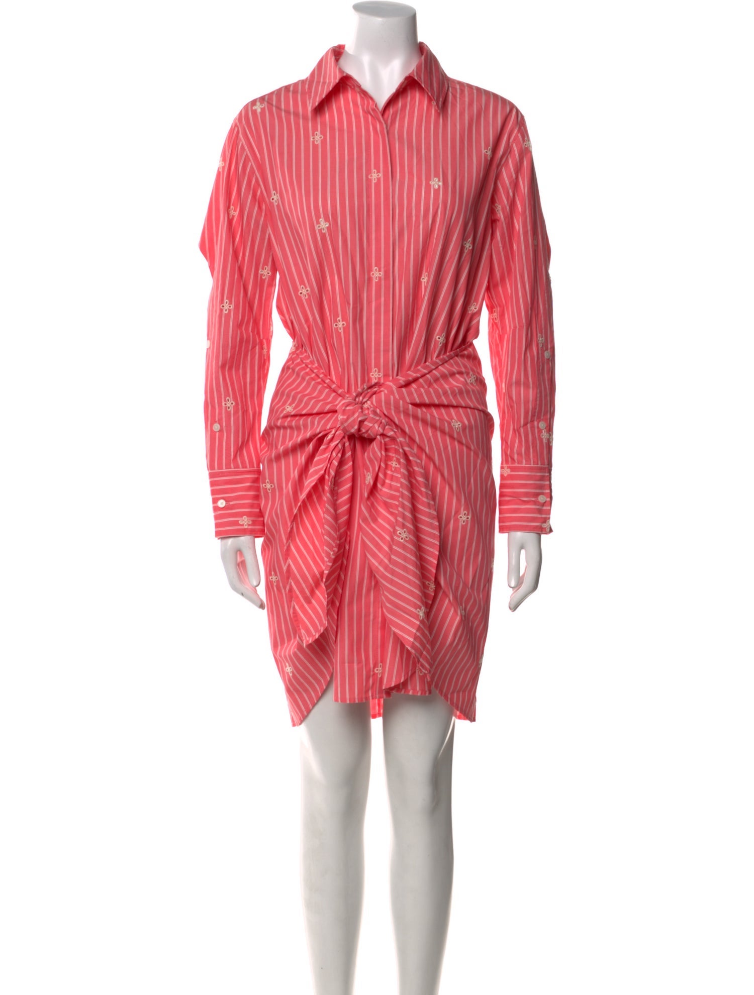 Derek Lam 10 Crosby Striped Mini Dress