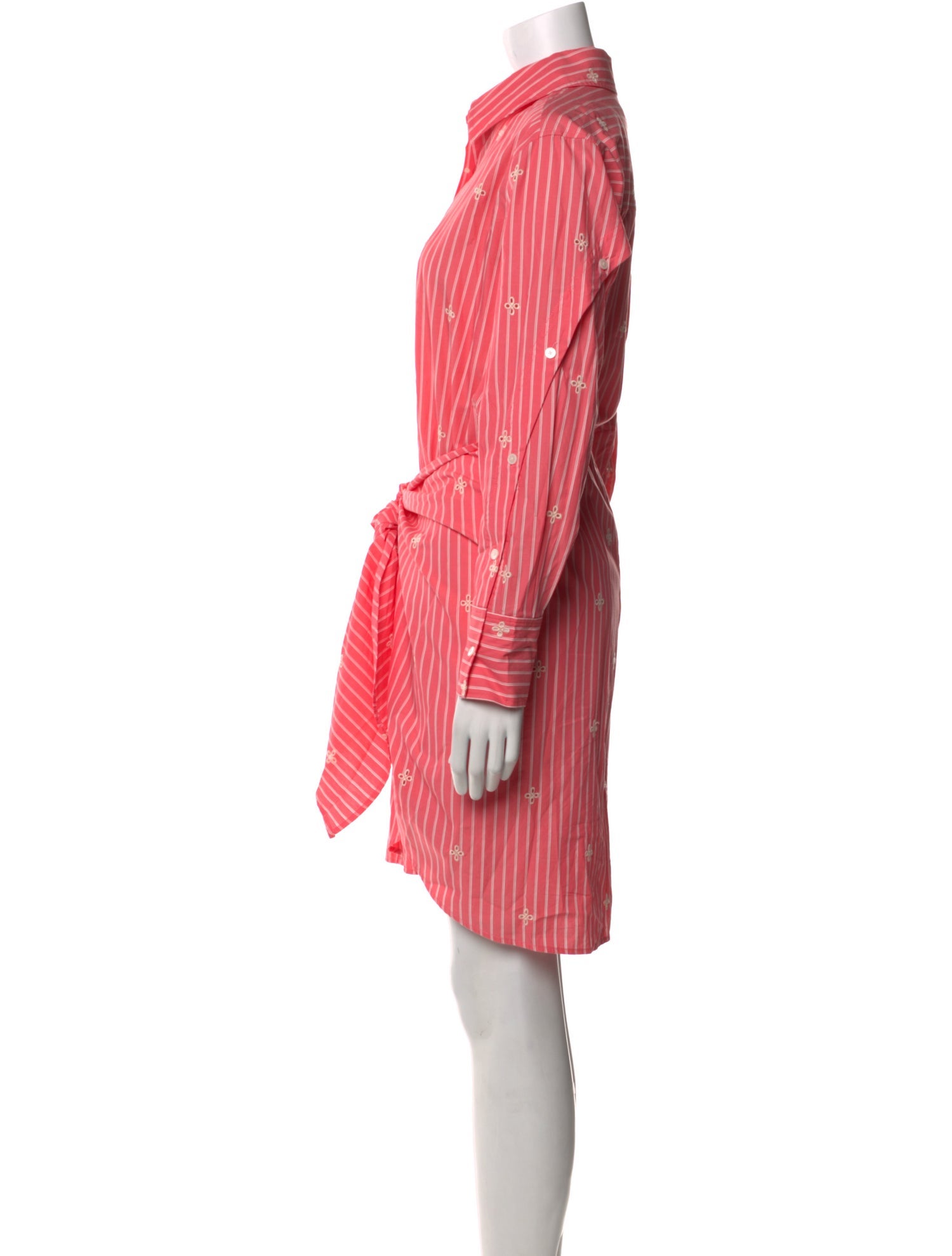 Derek Lam 10 Crosby Striped Mini Dress