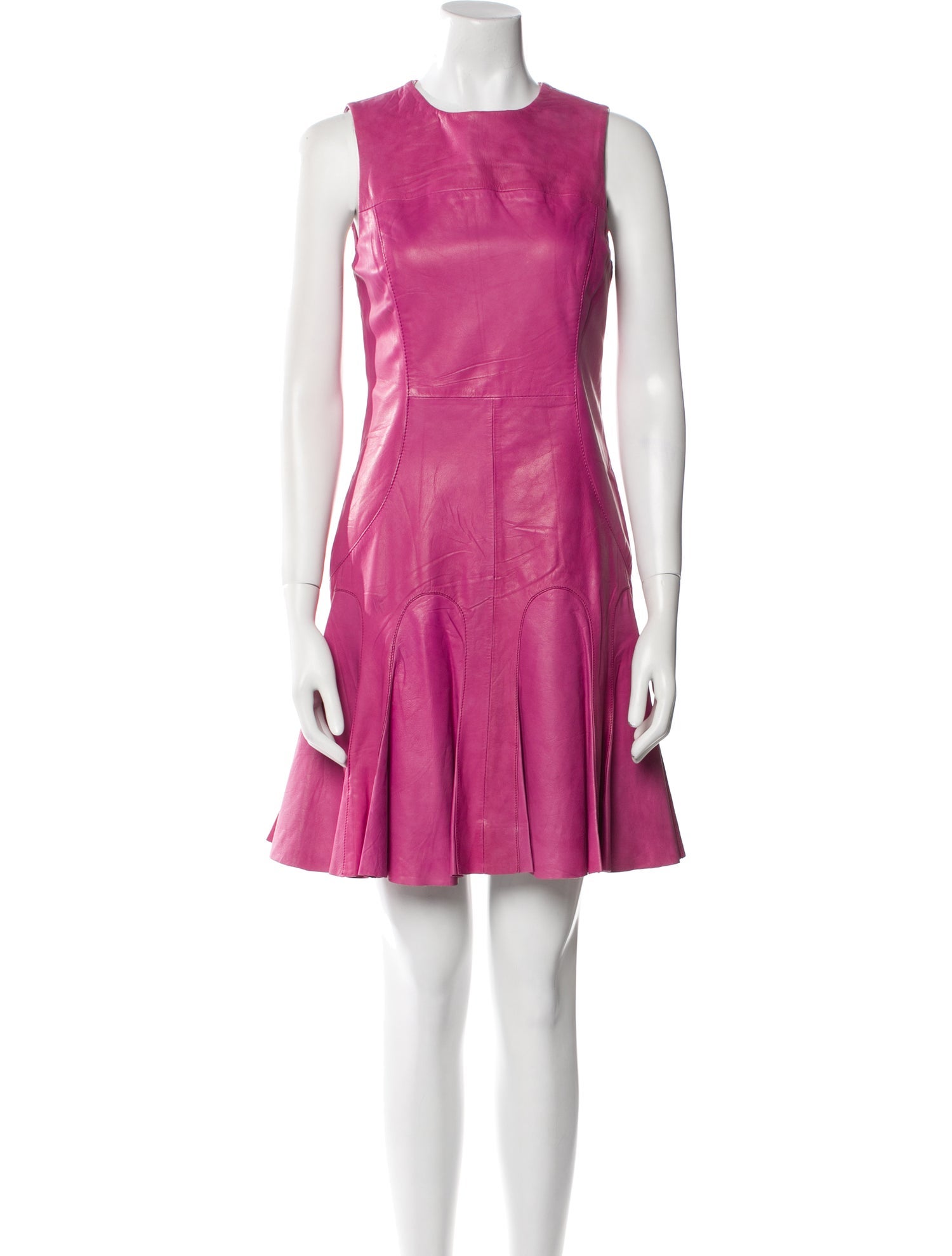 Derek Lam 10 Crosby Leather Mini Dress