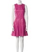 Derek Lam 10 Crosby Leather Mini Dress