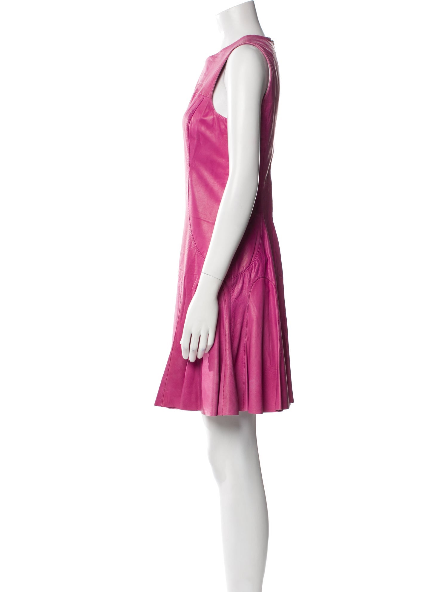 Derek Lam 10 Crosby Leather Mini Dress