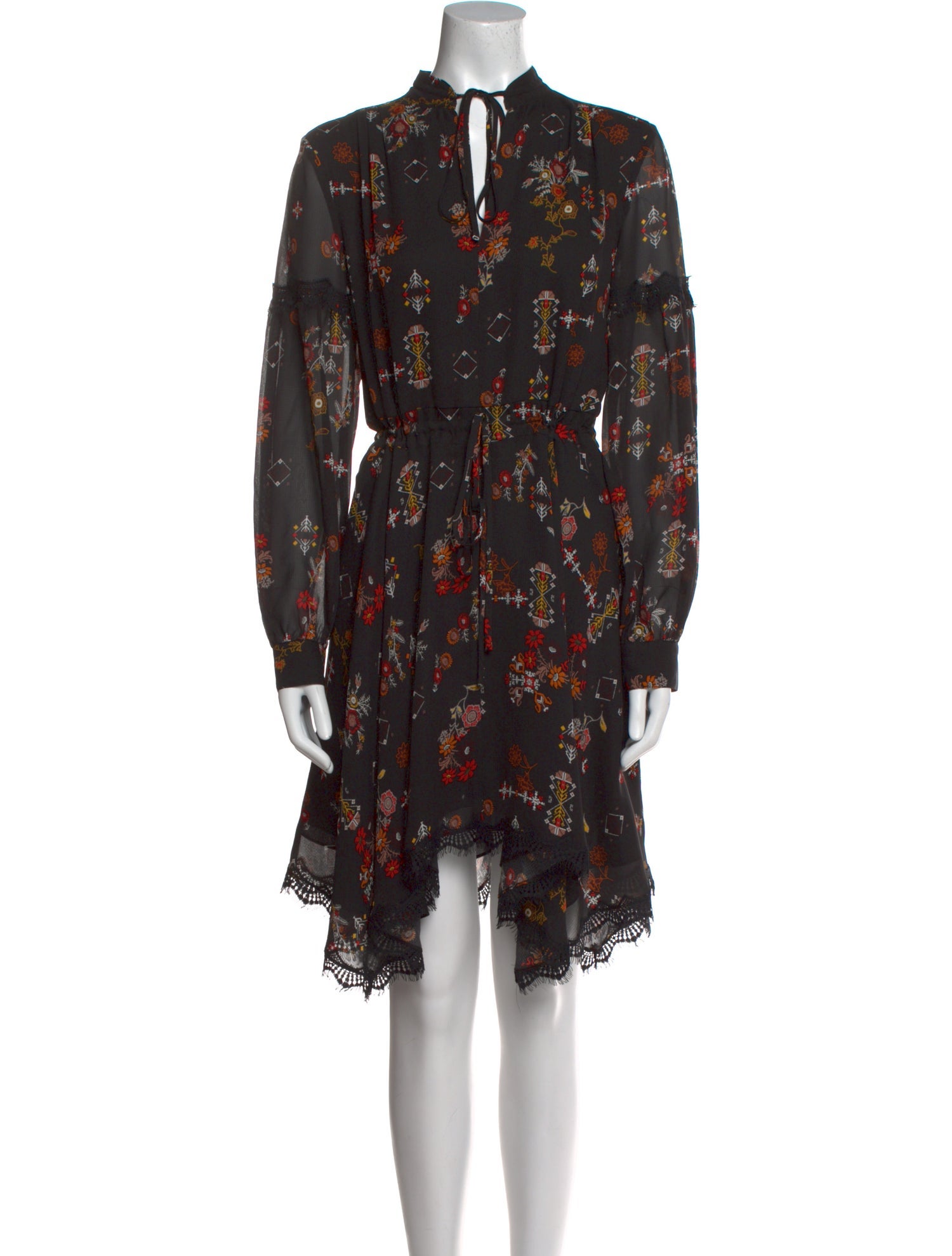 Derek Lam 10 Crosby Silk Mini Dress w/ Tags