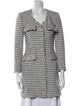 Derek Lam 10 Crosby Houndstooth Print Coat