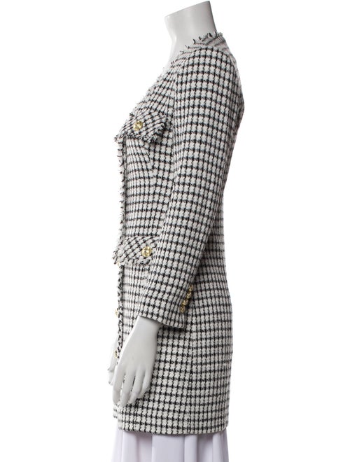 Derek Lam 10 Crosby Houndstooth Print Coat
