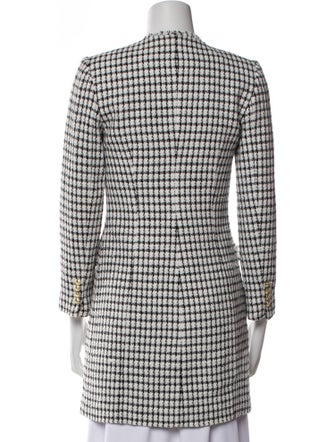 Derek Lam 10 Crosby Houndstooth Print Coat