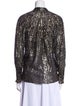 Derek Lam 10 Crosby Silk Printed Blouse