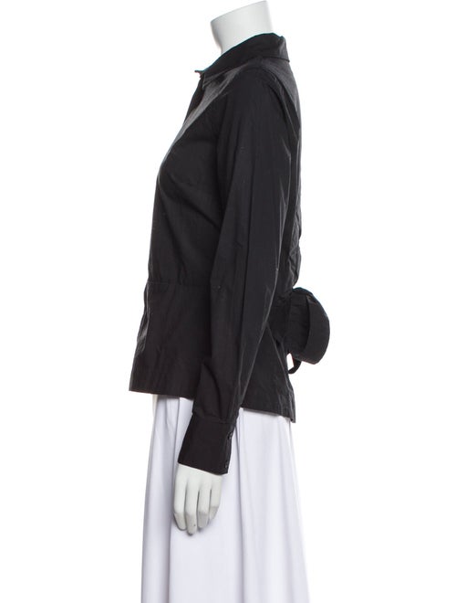 Derek Lam 10 Crosby Long Sleeve Button-Up Top