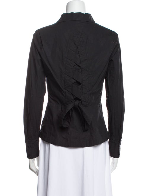 Derek Lam 10 Crosby Long Sleeve Button-Up Top