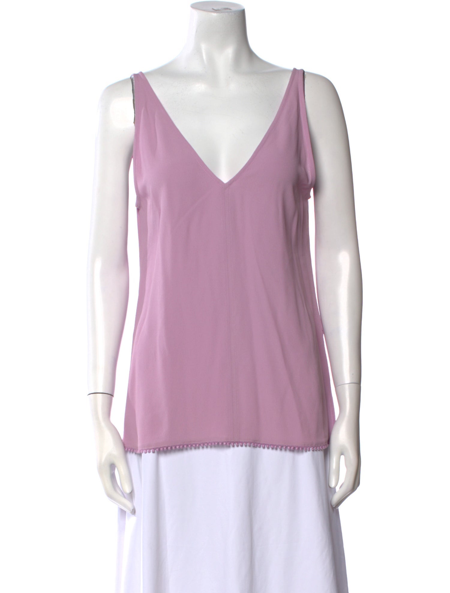 Derek Lam 10 Crosby V-Neck Sleeveless Top