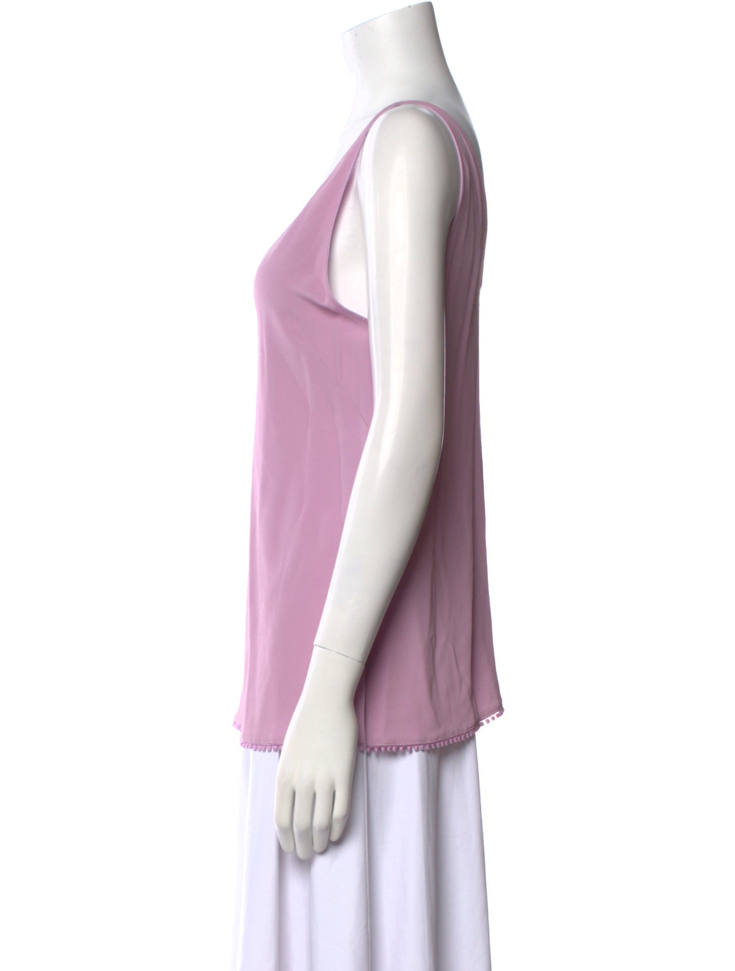 Derek Lam 10 Crosby V-Neck Sleeveless Top