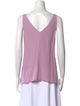Derek Lam 10 Crosby V-Neck Sleeveless Top