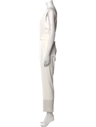 Derek Lam 10 Crosby Crew Neck Jumpsuit