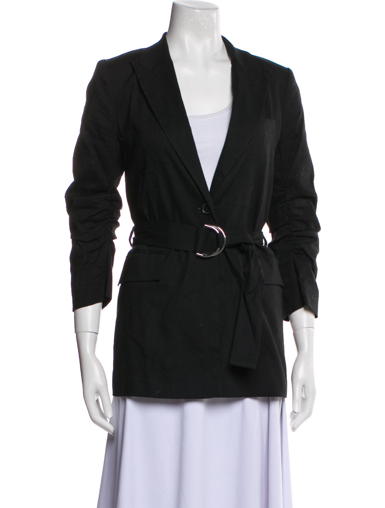 Derek Lam 10 Crosby Linen Blazer