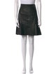 Derek Lam 10 Crosby Leather Knee-Length Skirt