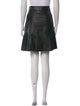 Derek Lam 10 Crosby Leather Knee-Length Skirt