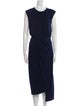 Derek Lam 10 Crosby Crew Neck Long Dress