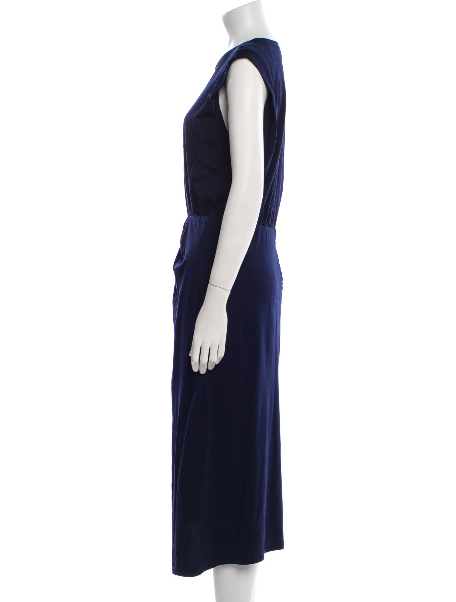 Derek Lam 10 Crosby Crew Neck Long Dress