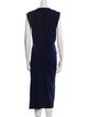 Derek Lam 10 Crosby Crew Neck Long Dress