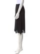 Derek Lam 10 Crosby Pleated Accents Knee-Length Skirt