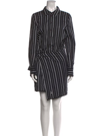 Derek Lam 10 Crosby Striped Mini Dress