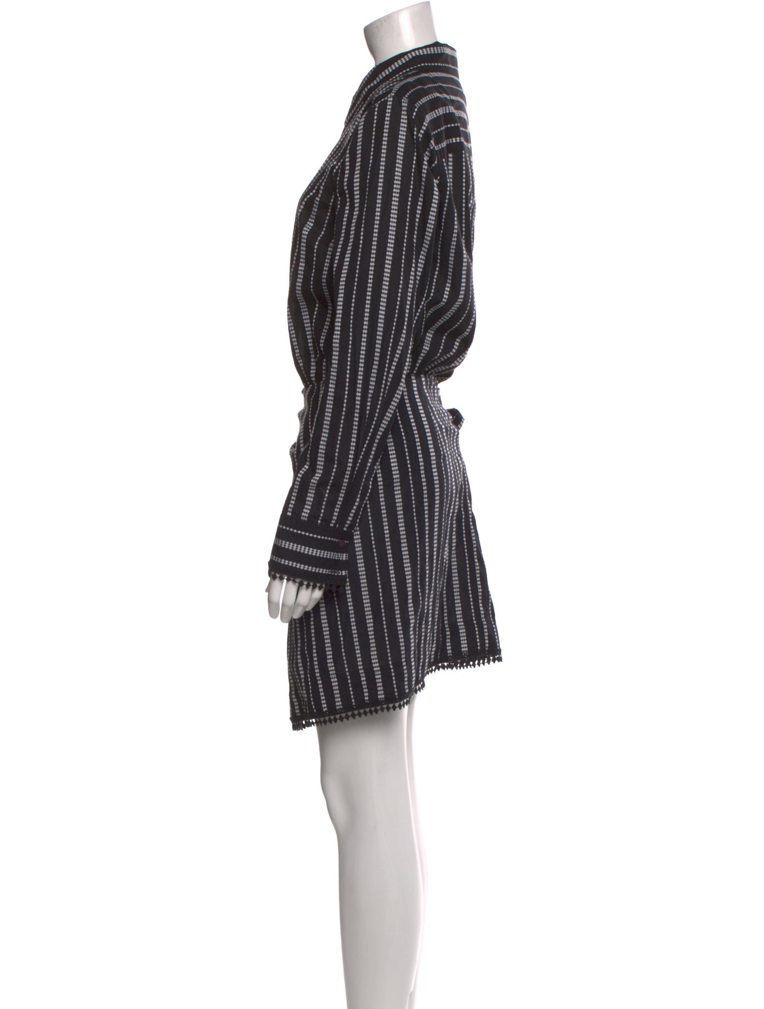 Derek Lam 10 Crosby Striped Mini Dress