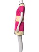 Derek Lam 10 Crosby Colorblock Pattern Mini Dress