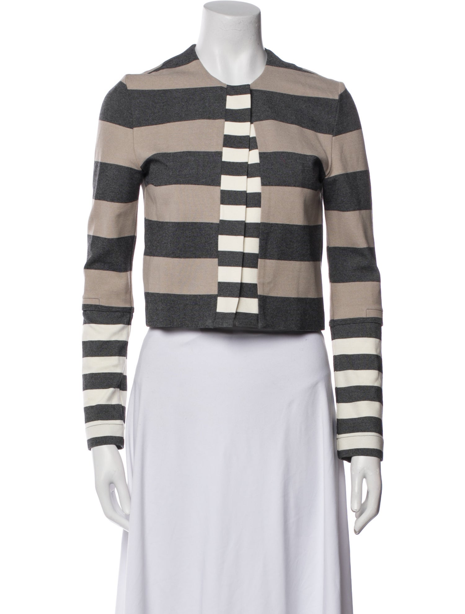 Derek Lam 10 Crosby Striped Evening Jacket