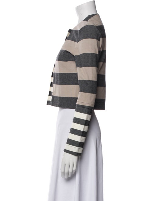Derek Lam 10 Crosby Striped Evening Jacket