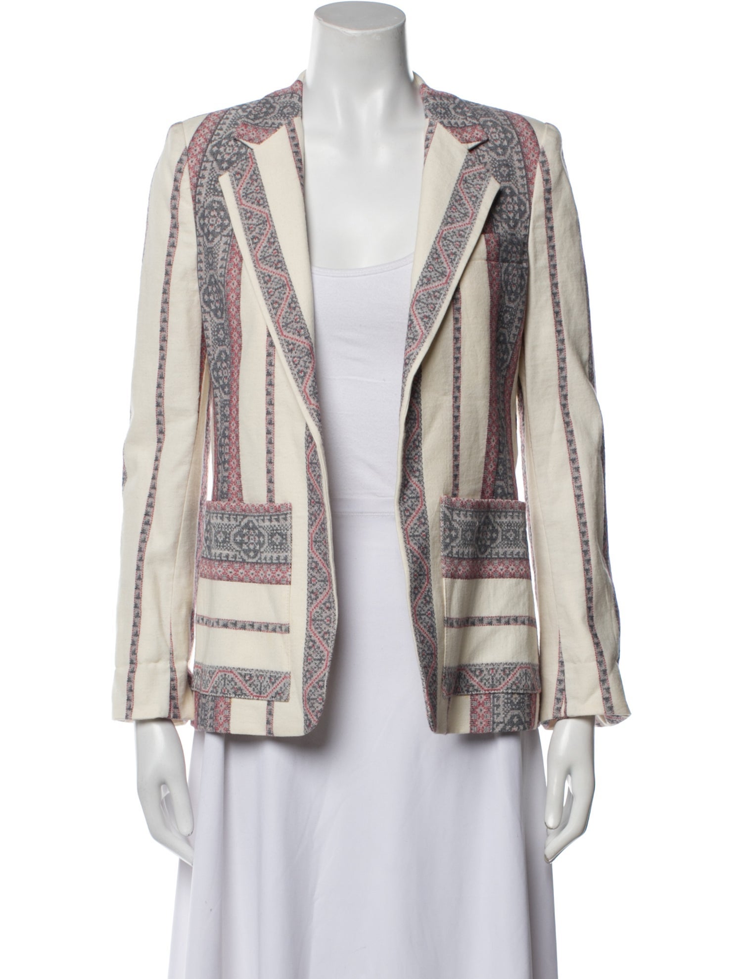 Derek Lam 10 Crosby Striped Blazer