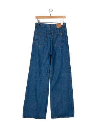 Derek Lam 10 Crosby High-Rise Wide Leg Jeans