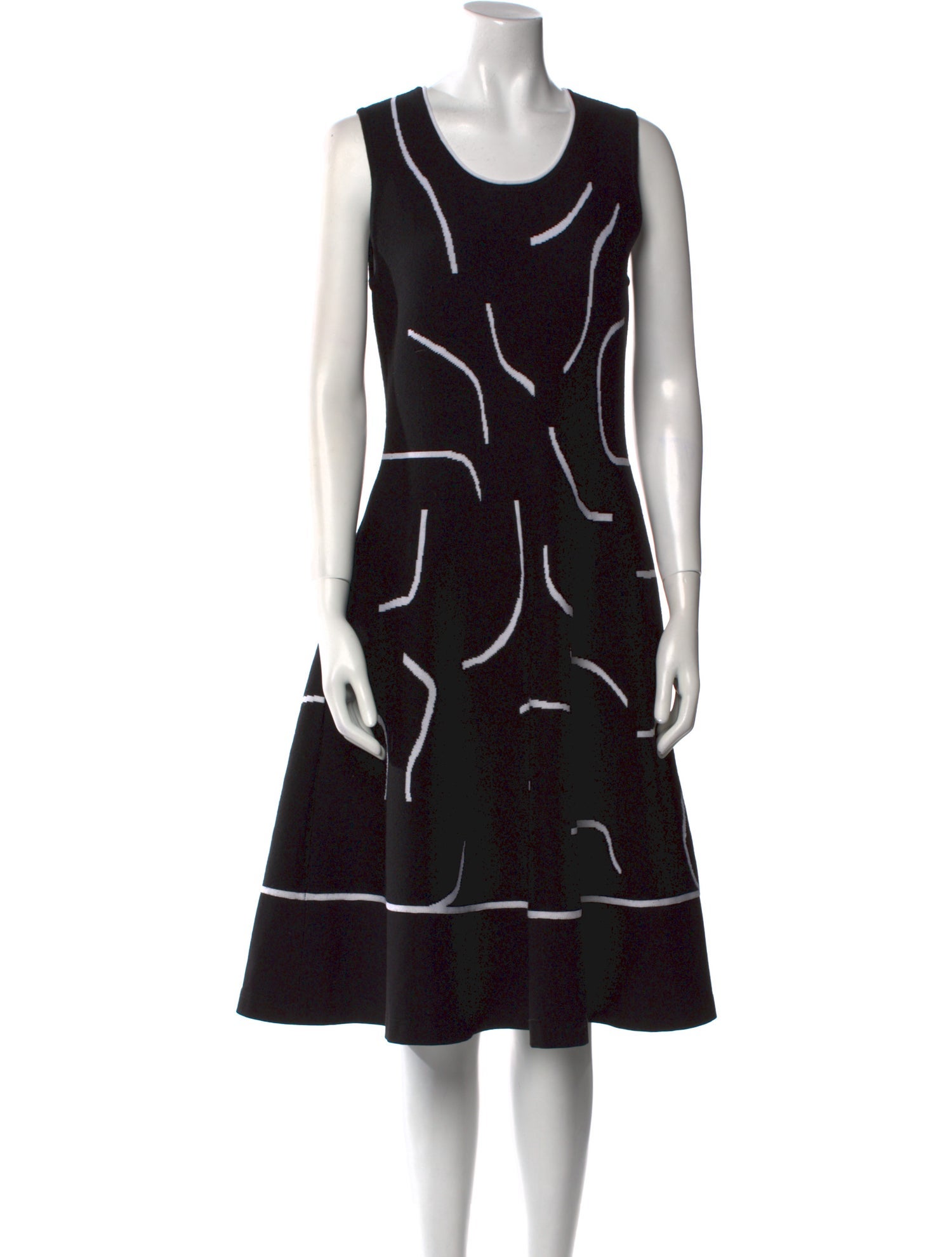 Derek Lam 10 Crosby Wool Midi Length Dress
