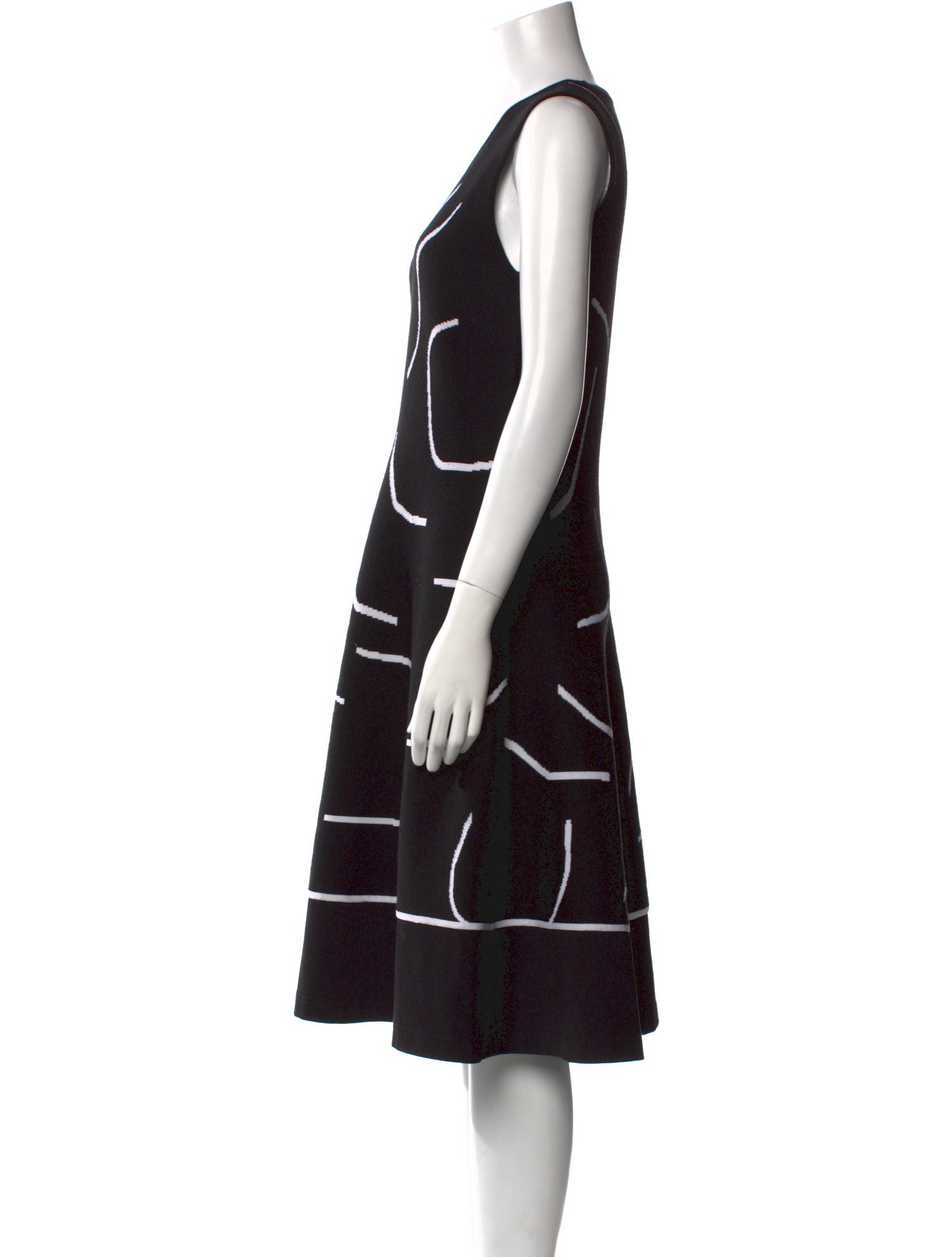 Derek Lam 10 Crosby Wool Midi Length Dress
