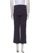 Derek Lam 10 Crosby Striped Wide Leg Pants