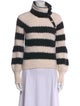 Derek Lam 10 Crosby Striped Turtleneck Sweater