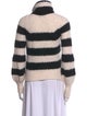Derek Lam 10 Crosby Striped Turtleneck Sweater