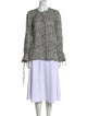 Derek Lam 10 Crosby Printed Crew Neck Tunic