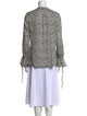 Derek Lam 10 Crosby Printed Crew Neck Tunic