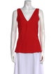 Derek Lam 10 Crosby V-Neck Sleeveless Top