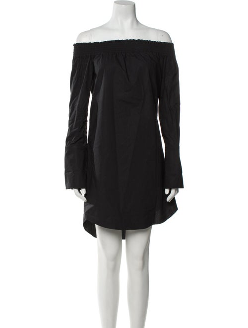 Derek Lam 10 Crosby Off-The-Shoulder Mini Dress