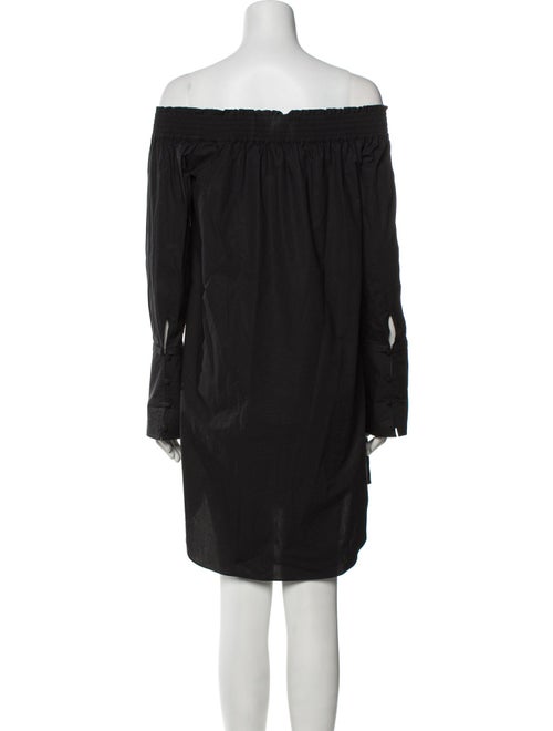 Derek Lam 10 Crosby Off-The-Shoulder Mini Dress