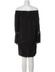 Derek Lam 10 Crosby Off-The-Shoulder Mini Dress