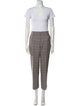 Derek Lam 10 Crosby Plaid Print Pantsuit