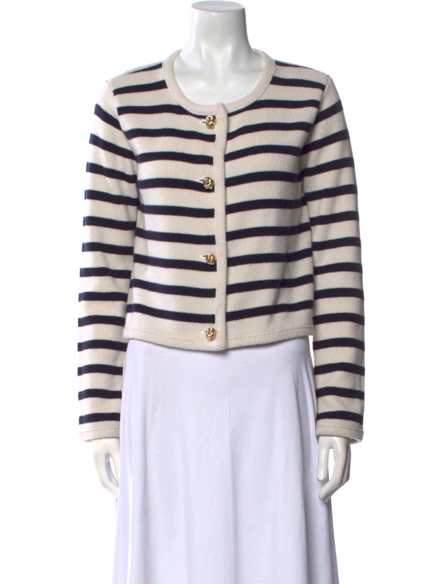Derek Lam 10 Crosby Wool Striped Sweater