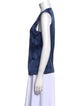 Derek Lam 10 Crosby V-Neck Sleeveless Blouse