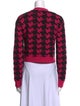 Derek Lam 10 Crosby Merino Wool Printed Sweater