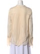 Derek Lam 10 Crosby Silk V-Neck Blouse
