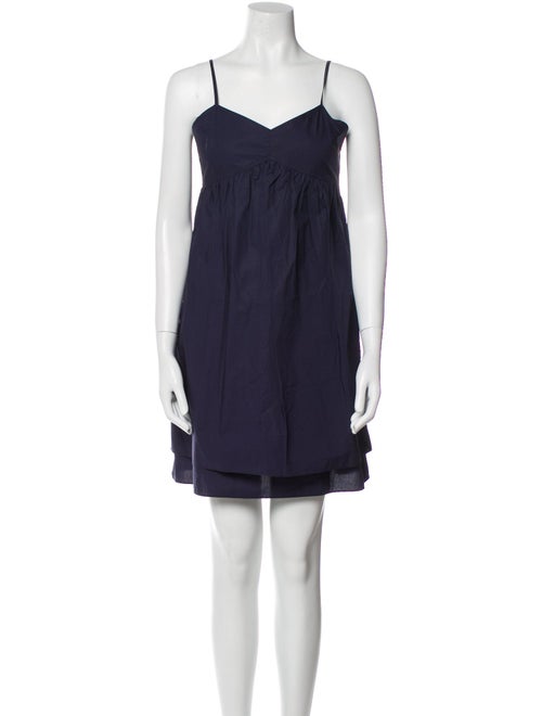 Derek Lam 10 Crosby V-Neck Mini Dress