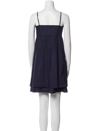 Derek Lam 10 Crosby V-Neck Mini Dress