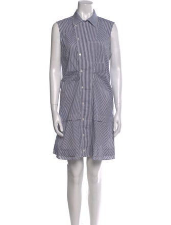 Derek Lam 10 Crosby Striped Mini Dress